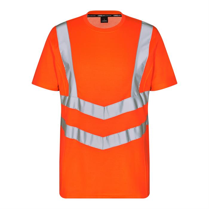 Engel Safety T-Shirt i orange - front