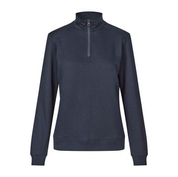 ID PRO Wear CARE sweat | ubørstet | ¼ zip | dame