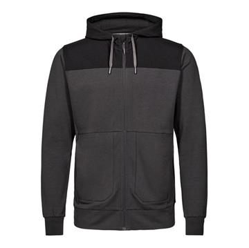 Entire sweat cardigan med hætte